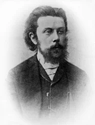 Russischer Komponist Modest Mussorgski (1835-1881)